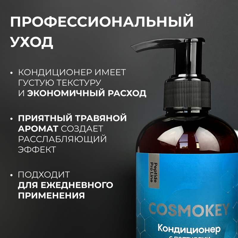 Кондиционер с пептидами для стимуляции роста волос Peptide Pro Line, 250 мл