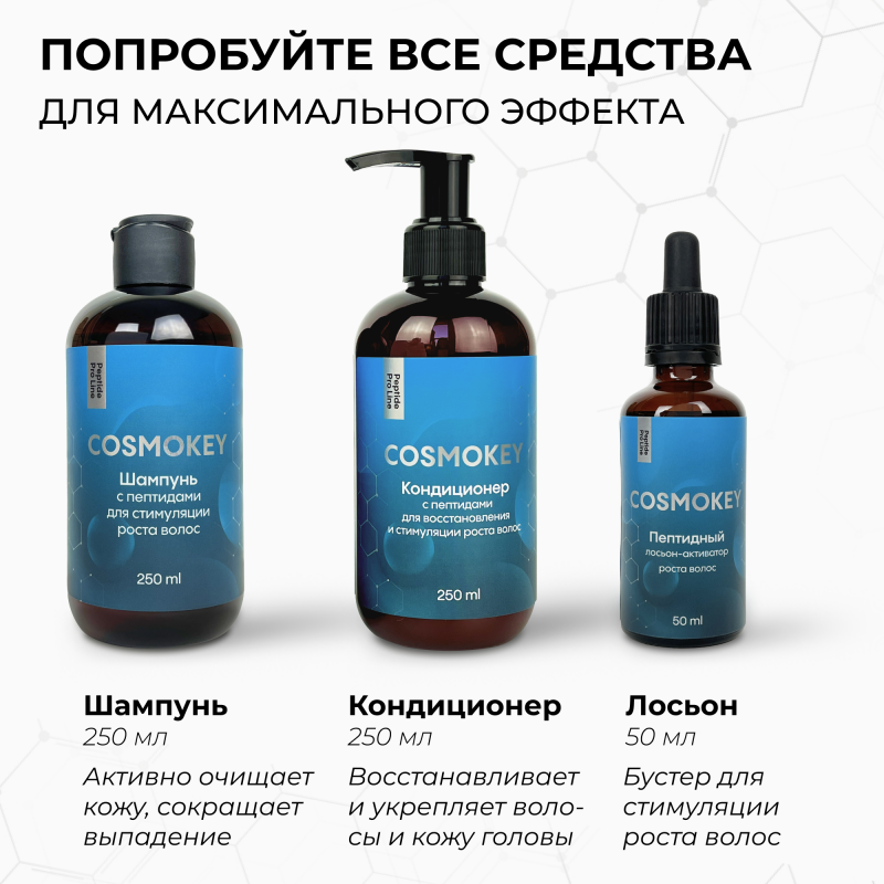 Пептидный лосьон-активатор роста волос Peptide Pro Line, 50 мл